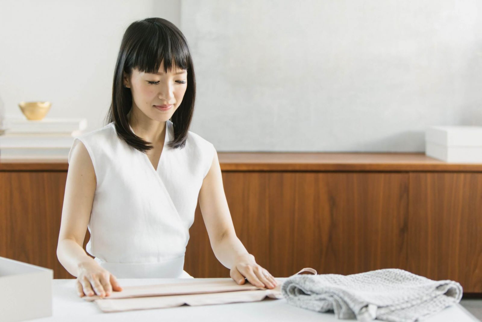 Marie Kondo, the woman behind the KonMari method (Photo from KonMari)