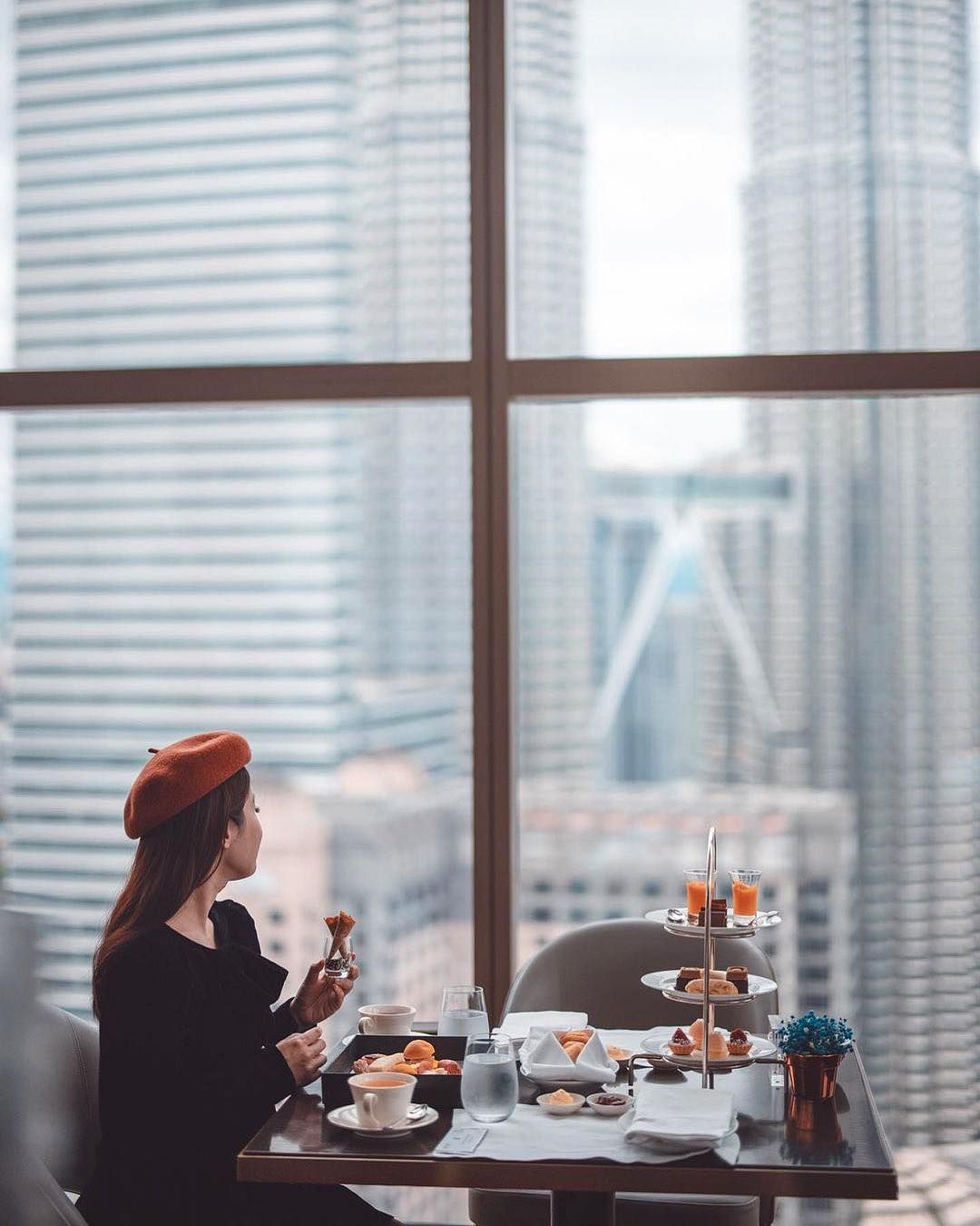 Afternoon tea at Thirty8, The Grand Hyatt Kuala Lumpur