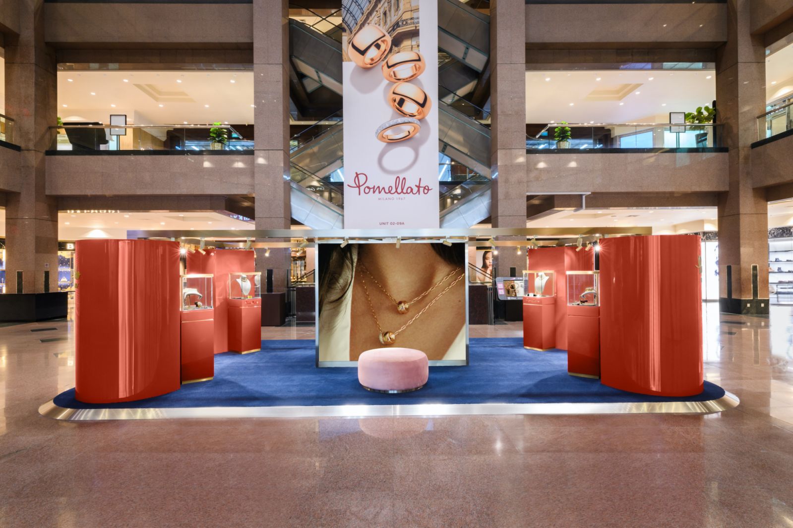 pomellato ngee ann city 2023 singapore jewellery exhibition
