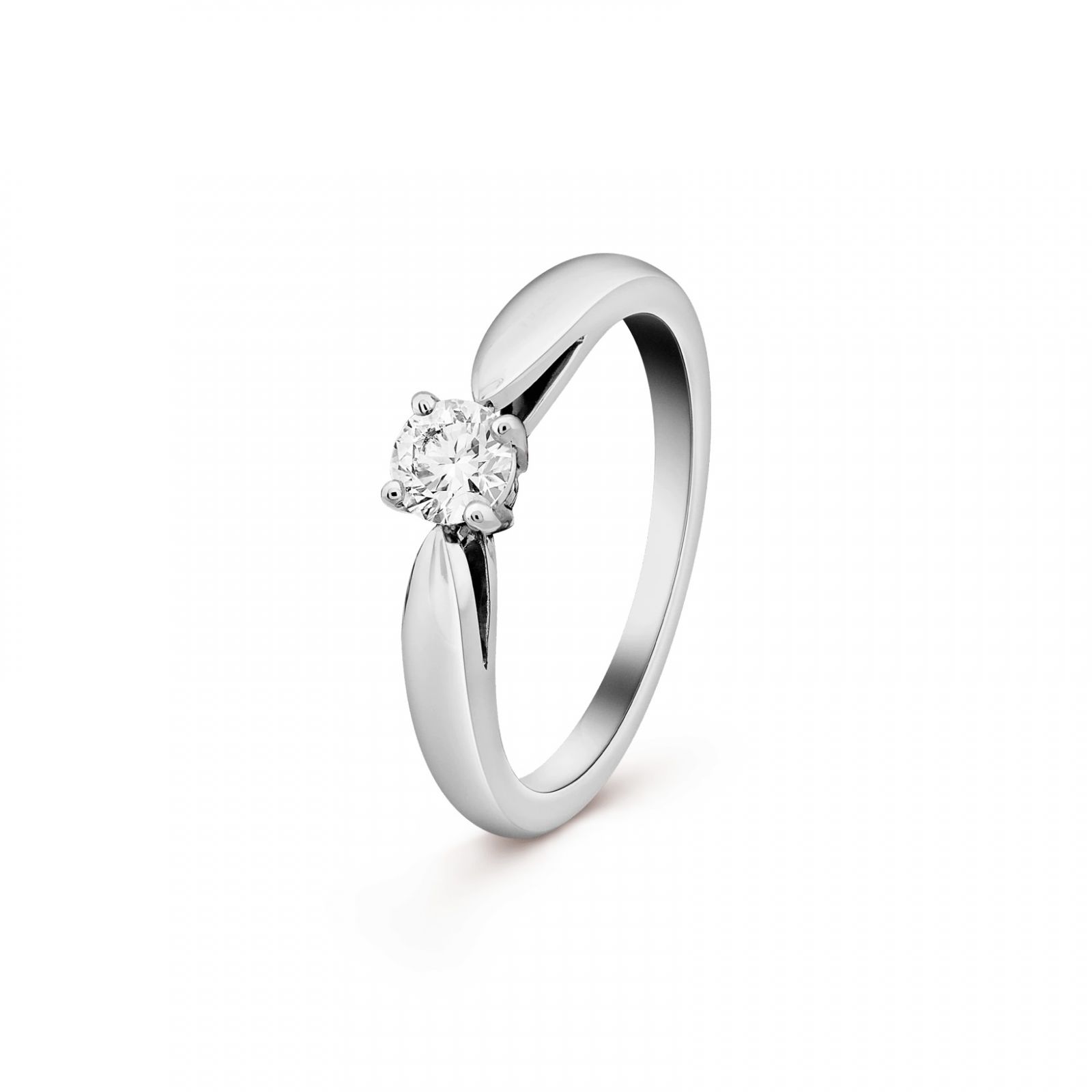 Van Cleef & Arpels Bonheur單顆鑽石戒指