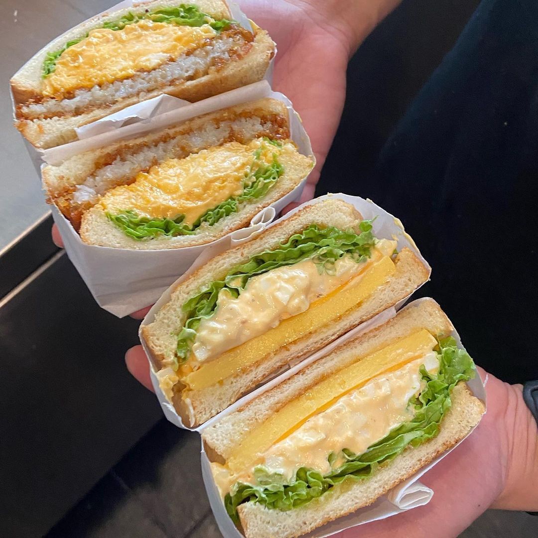 Lè 楽 Café's signature sandwiches (Photo: @lelelelelelelelee_/Instagram)