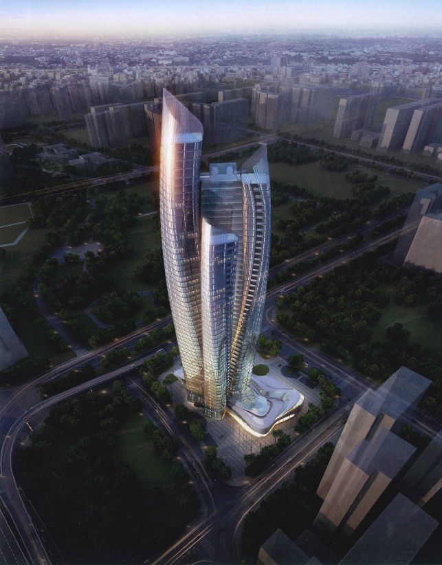 廣州柏悅府外觀(Photo:奧迪室內設計)