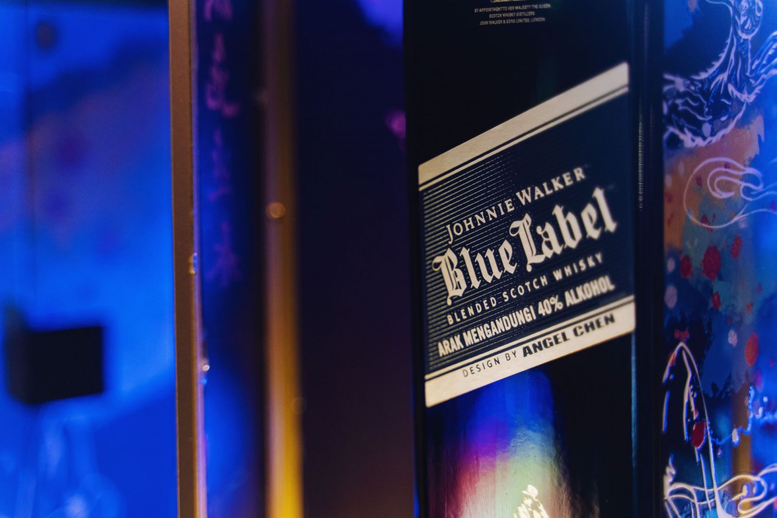 A closer look at the Johnnie Walker Blue Label