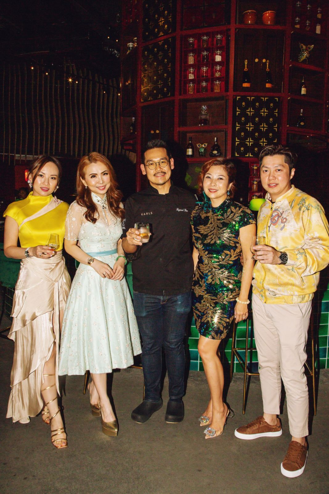 Mereen Toh, Pauline Gan, Raymond Tham, Sherlyn Koh, and Alex Toh