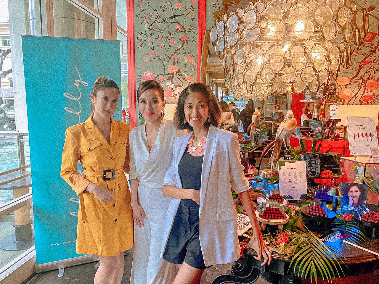 Bluemolly beauty brand launch