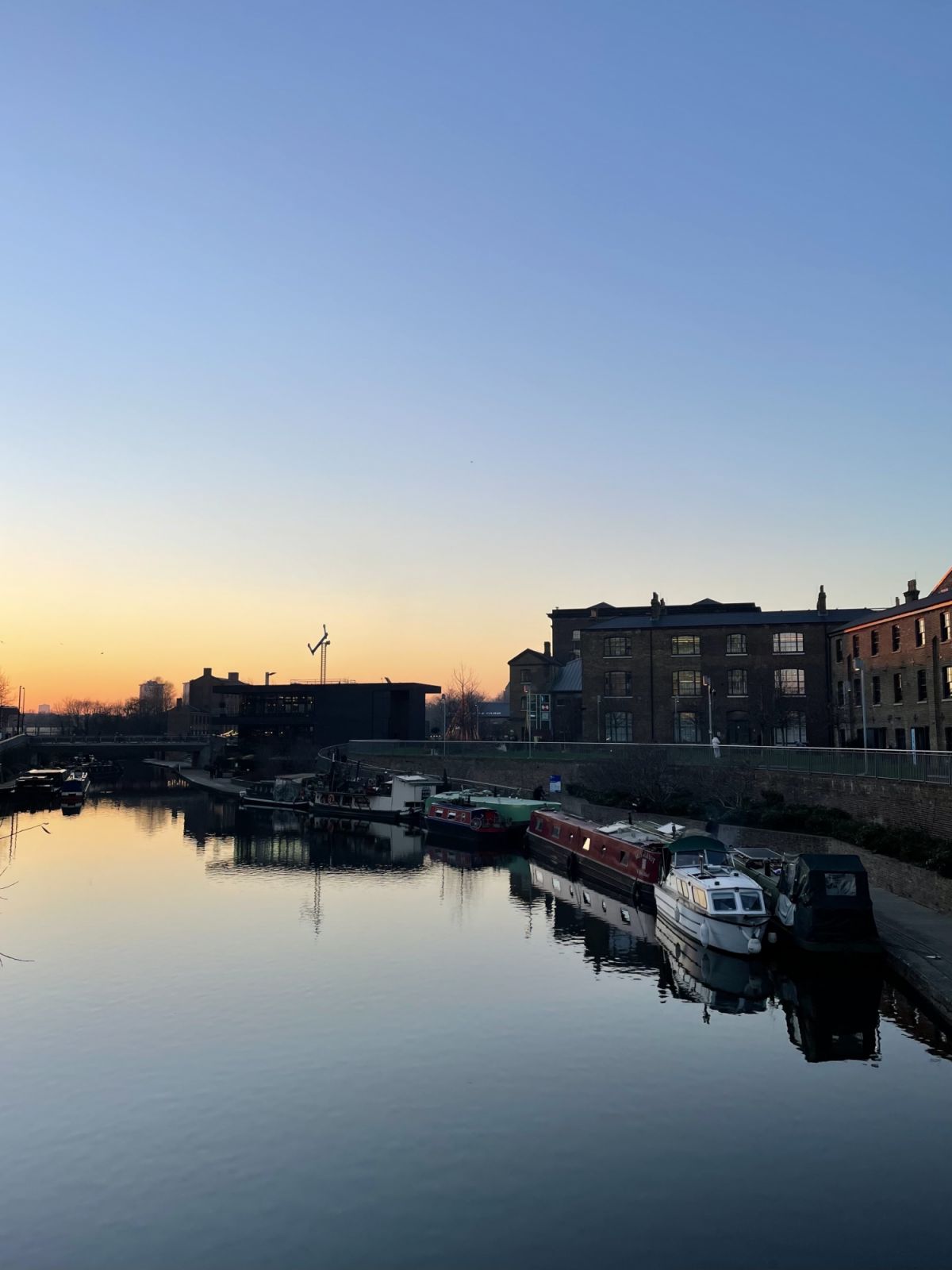 Sunset over Kings Cross
