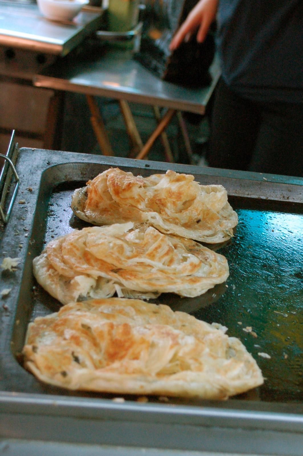 Taiwanese scallion pancakes (Photo: Guy Dickinson/Flickr)