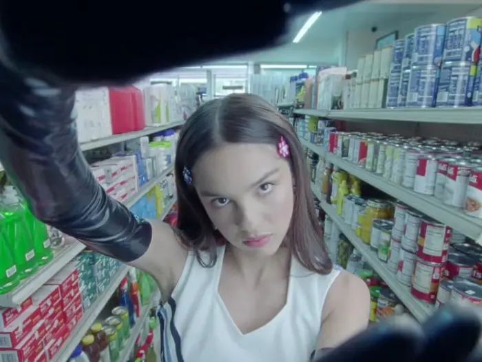 Olivia Rodrigo in 'Good 4 U' music video