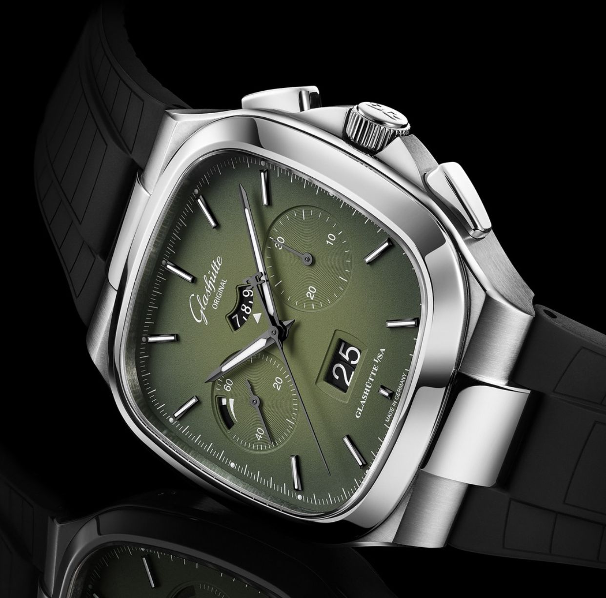 格拉蘇蒂原創Seventies Chronograph Panorama Date七零年代大日曆計時腕錶