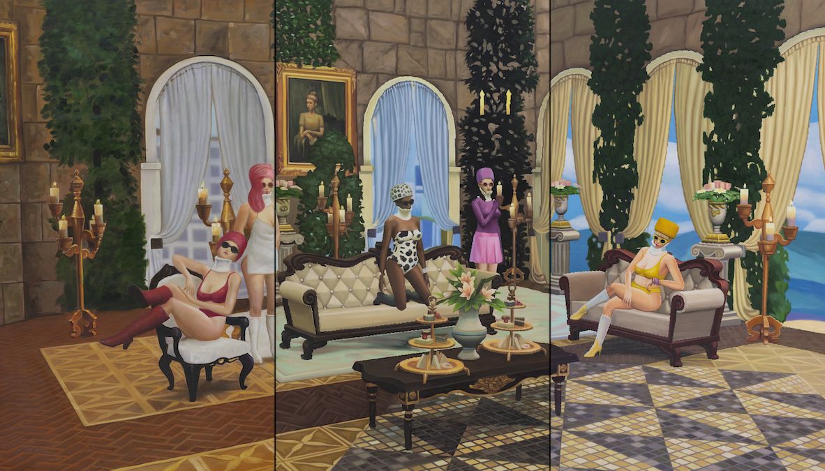 Mak2's Fashionably U (2022) from her Home Sweet Home series (Photo: courtesy of the artist and De Sarthe Gallery)