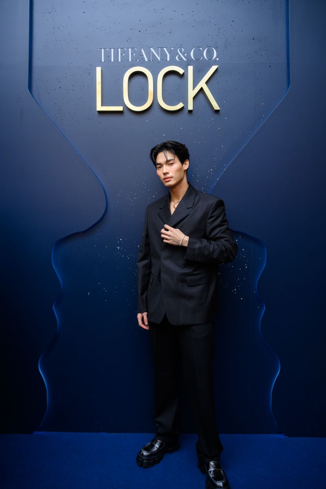 Thai actor Win Metawin’, the star of ‘F4 Thailand: Boys Over Flowers’ and ‘2gether: The Series’, attends the Tiffany and Co Tiffany Lock pop-up in Ion Orchard Singapore