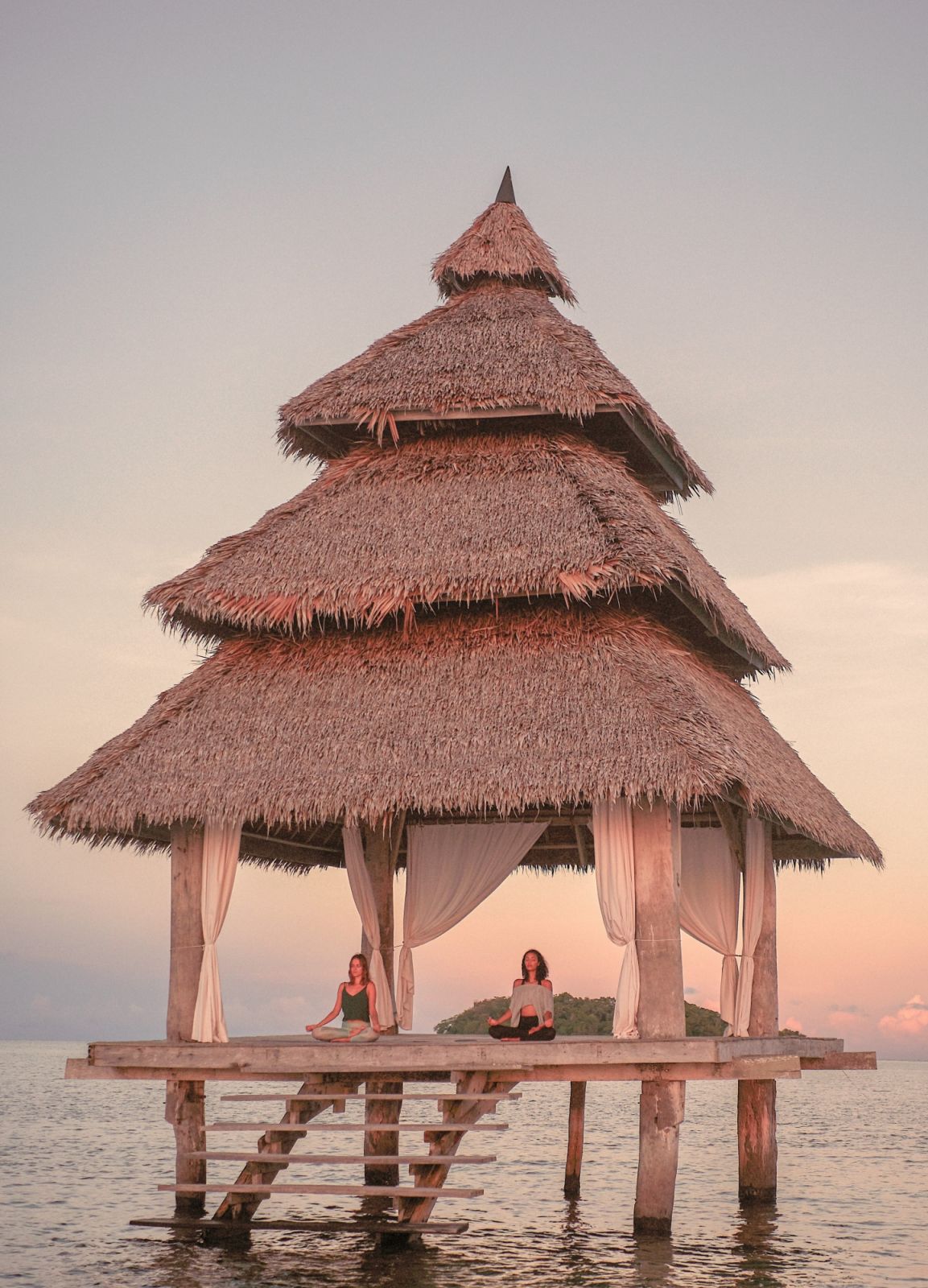 Yoga at the Pagoda