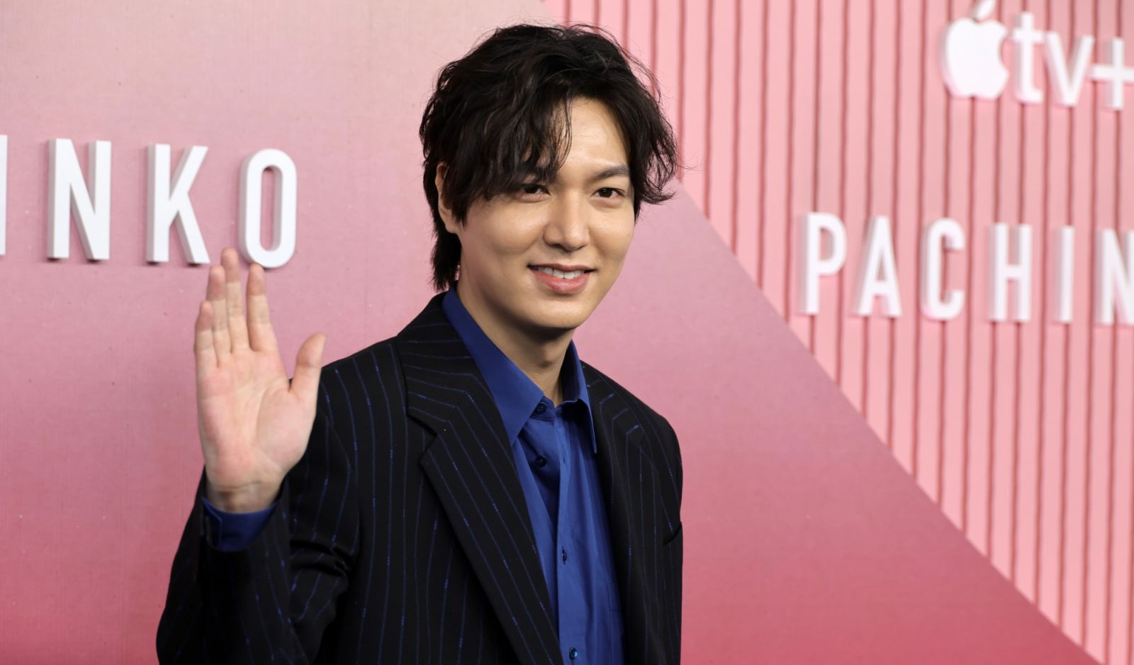 Lee Min-ho at the red carpet event for the global premiere of the 2022 K-drama, 'Pachinko'