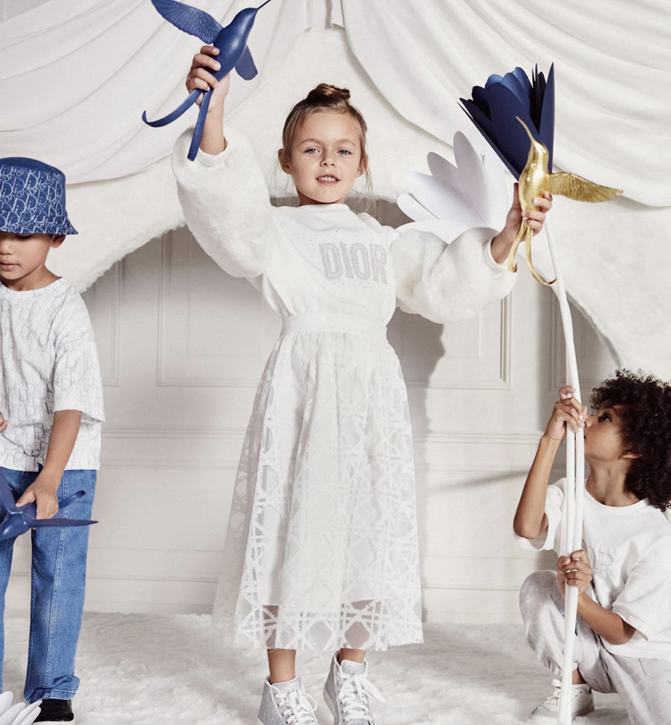 Dior 童裝可說是自帶優雅氣息。(Photo via Dior)