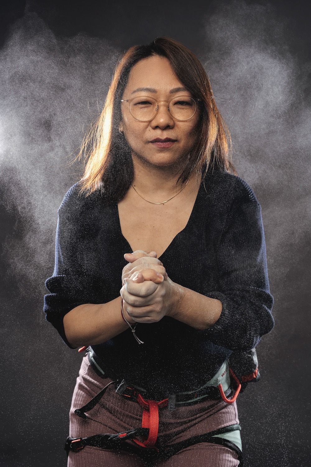 Karen Puah, chief executive officer of Incite Foodtech and the first female president of the Fintech Association of Malaysia, gives everything that she does in life—including rock climbing—her 100 per cent