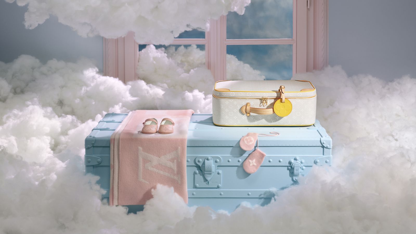 Louis Vuitton Baby 系列將於 2023 年 3 月首次呈獻。(Photo via Louis Vuitton)