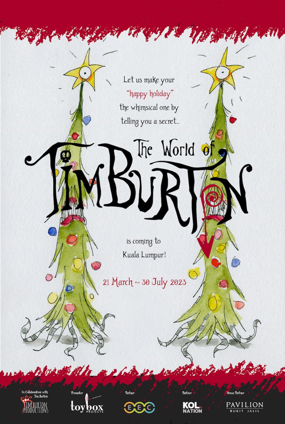 The World of Tim Burton exhibition at Pavilion Bukit Jalil