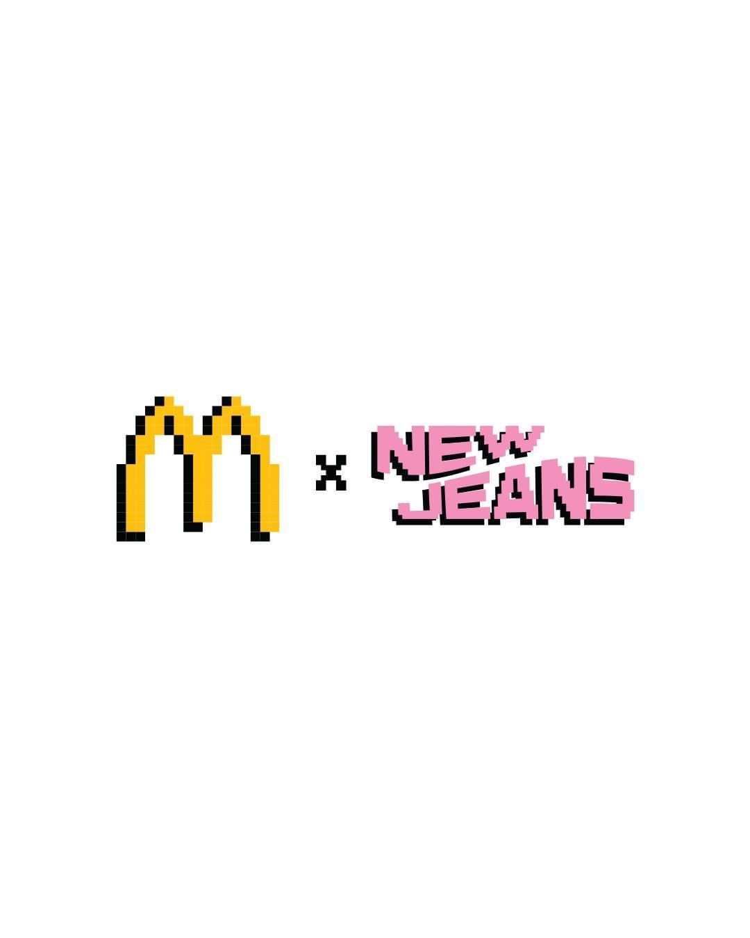 麥當勞 × NewJeans。(Photo via IG mcdonalds_kr )