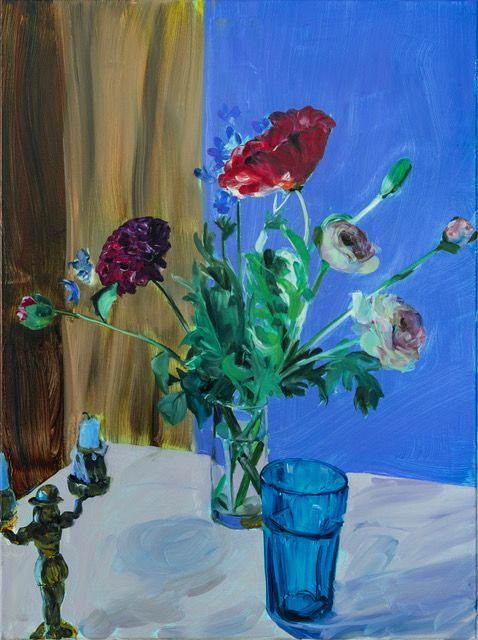 Jenna Gribbon's Fake flowers in my kitchen (2022) (Photo: Courtesy of Massimo de Carlo and the artist)