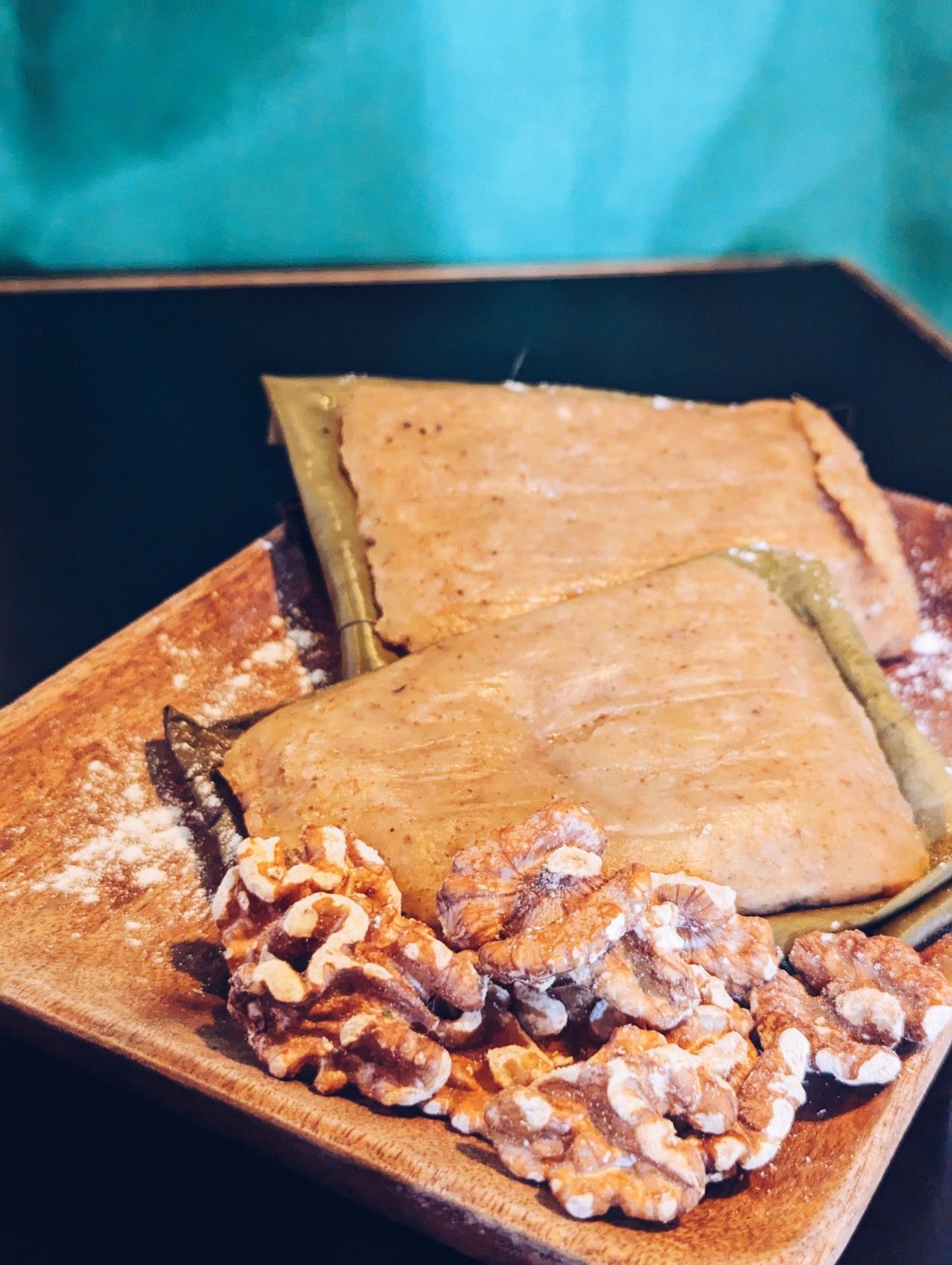 聖文森式傳統杜卡納糕,是以磨碎的紅薯、椰子和肉豆蔻等食材做成的著名甜點。Photo by Melody Kao