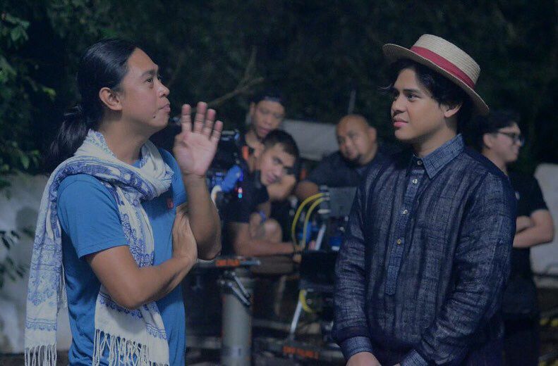 Zig Dulay with actor Khalil Ramos