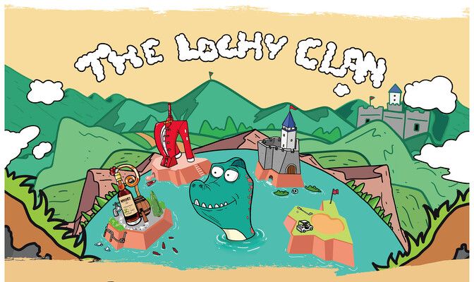 Daniel Wong 透過「湖泊守護者」尼斯湖水怪 The Lochy Clan 的故事,講述勇往直前,敢於冒險的品牌理念。