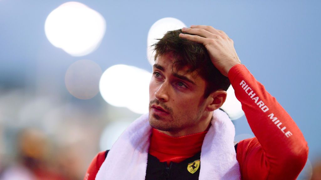 BAHRAIN, BAHRAIN - MARCH 05: Charles Leclerc of Monaco and Ferrari looks on prior to the F1 Grand Prix of Bahrain at Bahrain International Circuit on March 05, 2023 in Bahrain, Bahrain. (Photo by Mario Renzi - Formula 1/Formula 1 via Getty Images)