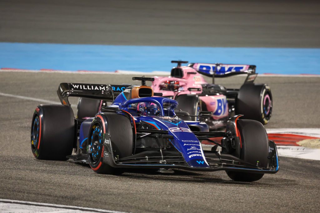 Alexander Albon (IND) Williams FW45 is racing during the Formula 1 Gulf Air Bahrain Grand Prix on March 5, 2023 in Sakhir, Bahrain. (Photo by Alex Galli/LiveMedia/NurPhoto via Getty Images)