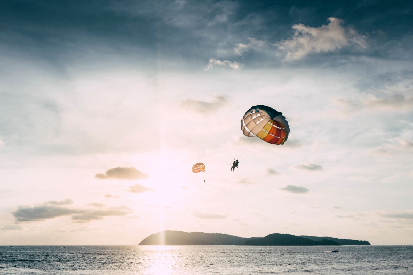 Parasailing in Penang