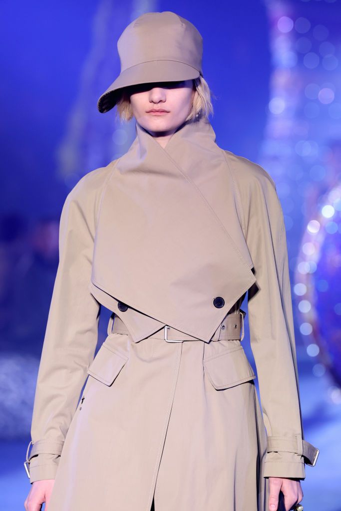 PARIS, FRANCE - FEBRUARY 28: (EDITORIAL USE ONLY - For Non-Editorial use please seek approval from Fashion House) A model walks the runway during the Christian Dior Womenswear Fall Winter 2023-2024 show as part of Paris Fashion Week on February 28, 2023 in Paris, France. (Photo by Pascal Le Segretain/Getty Images)