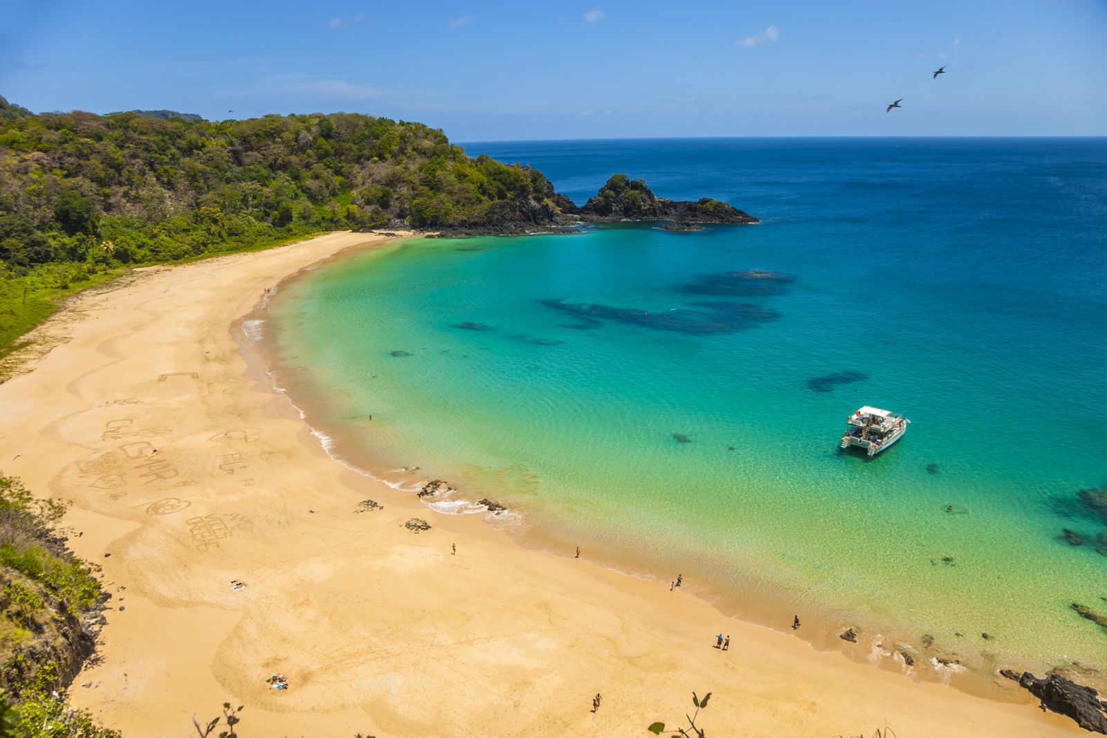 Sancho Bay. Fernando de Noronha Archipelago. Pernambuco. Brazil