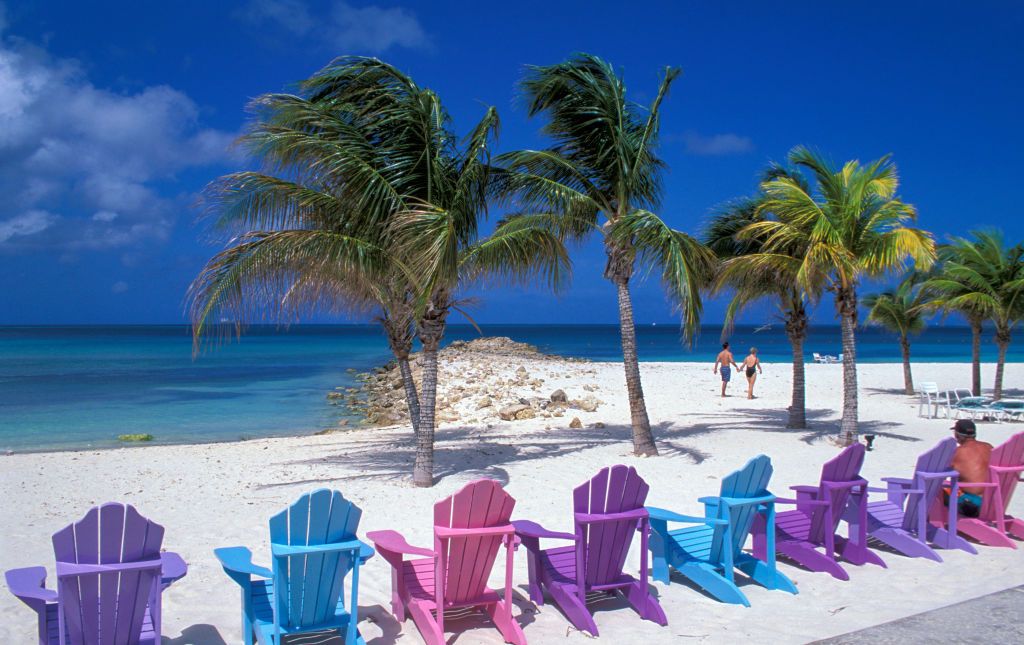 Caribbean, ABC Islands, Aruba, Kingdom of the Netherlands, Dutch Antilles, Eagle Beach, Dutch, island, holiday, tropical, paradise, sea, ocean, beach,. (Photo by: Dukas/Universal Images Group via Getty Images)