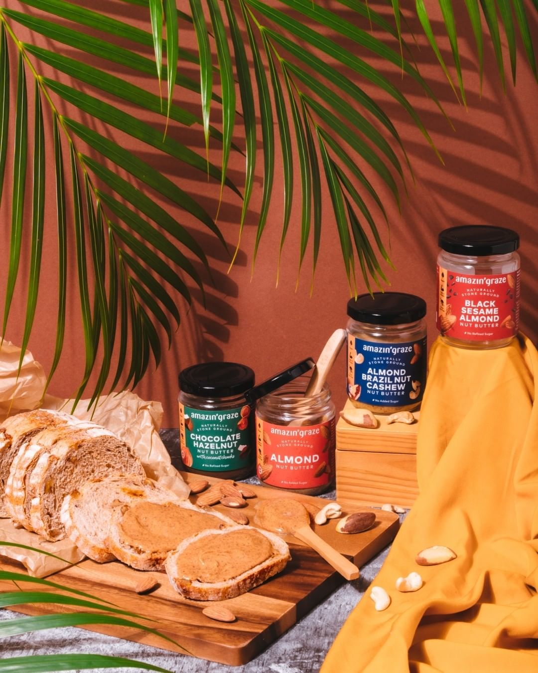 AmazinGraze offers everything you could need for a hearty breakfast from nut butters to oatmeal (Photo: @amazingrazemy/Instagram)