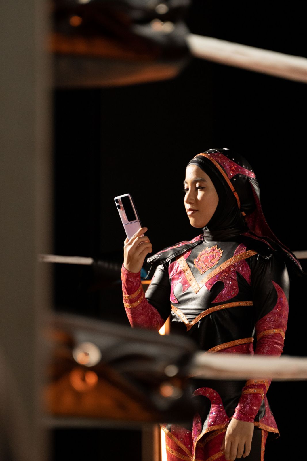 Nor ‘Phoenix’ Diana wants to rise above in the male-dominated world of professional wrestling (Photo: Daniel Adams)