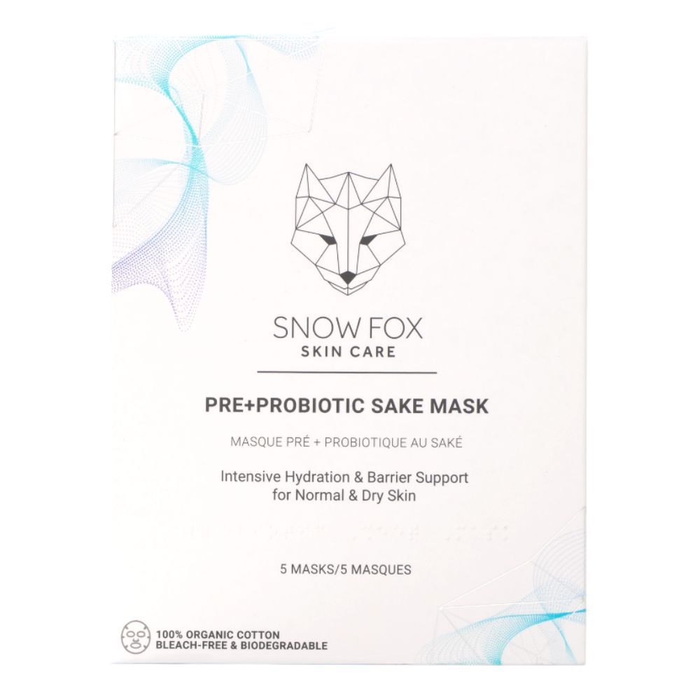 SNOW FOX 日本清酒益生菌面膜，一盒5片_1250元