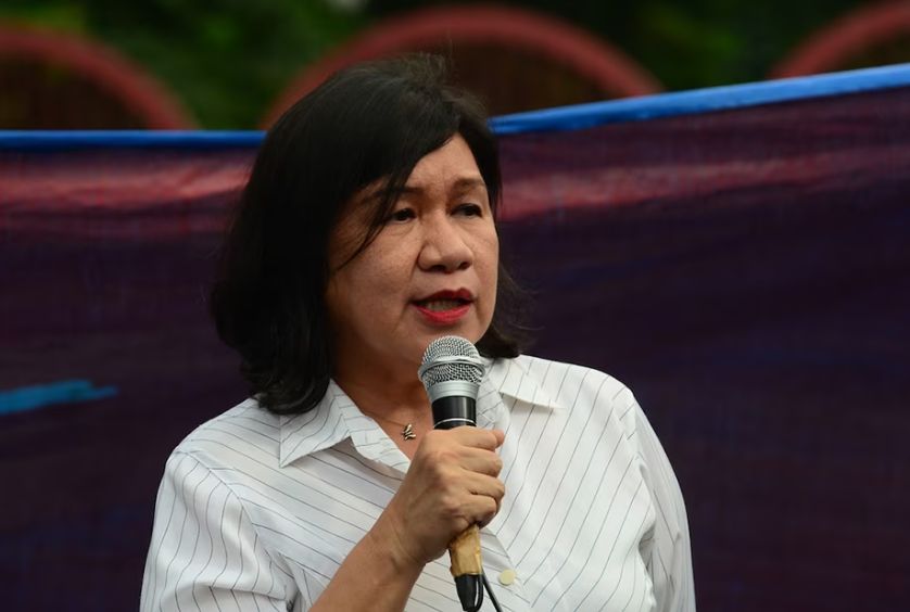 Liza Maza (Photo: Mark Demayo/ ABS-CBN News)