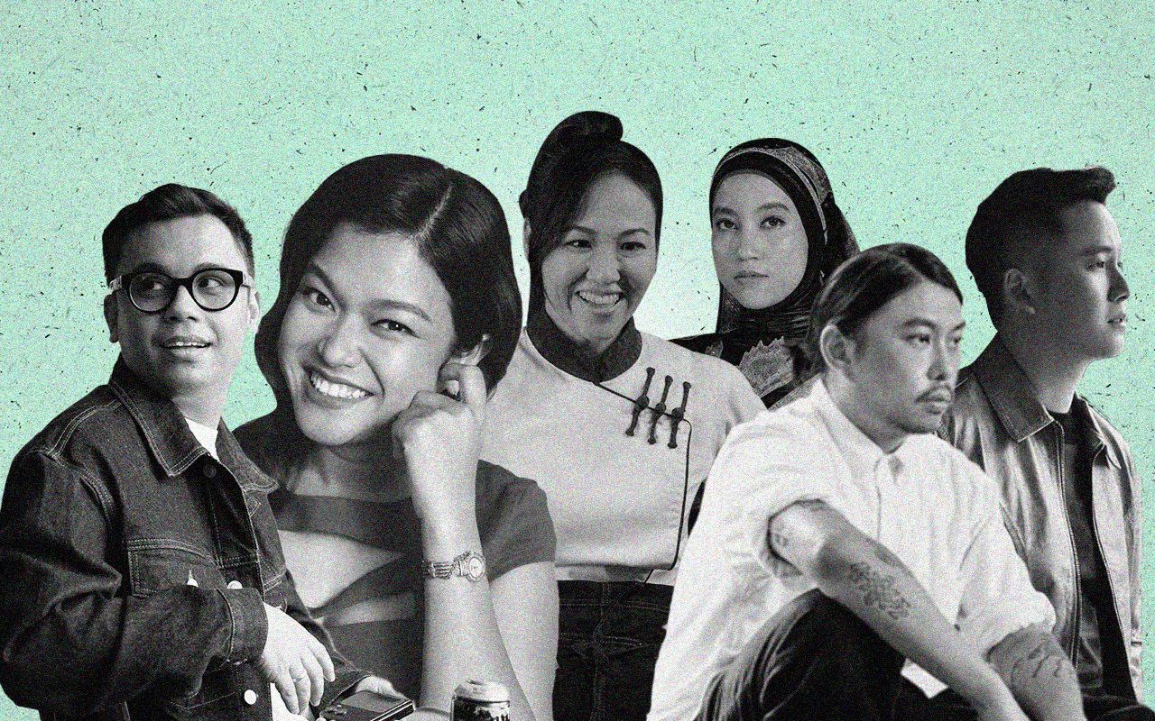 Malaysian Gen.T honourees Abdul Hafiz ‘Katun’ Abdul Rahman, Khairun Nisa Zabidi, Isadora Chai, Nor ‘Phoenix’ Diana, Shin Chang and Ee Soon Wei are leading the charge to change in their respective industries (Photo: Raphael Quiason)