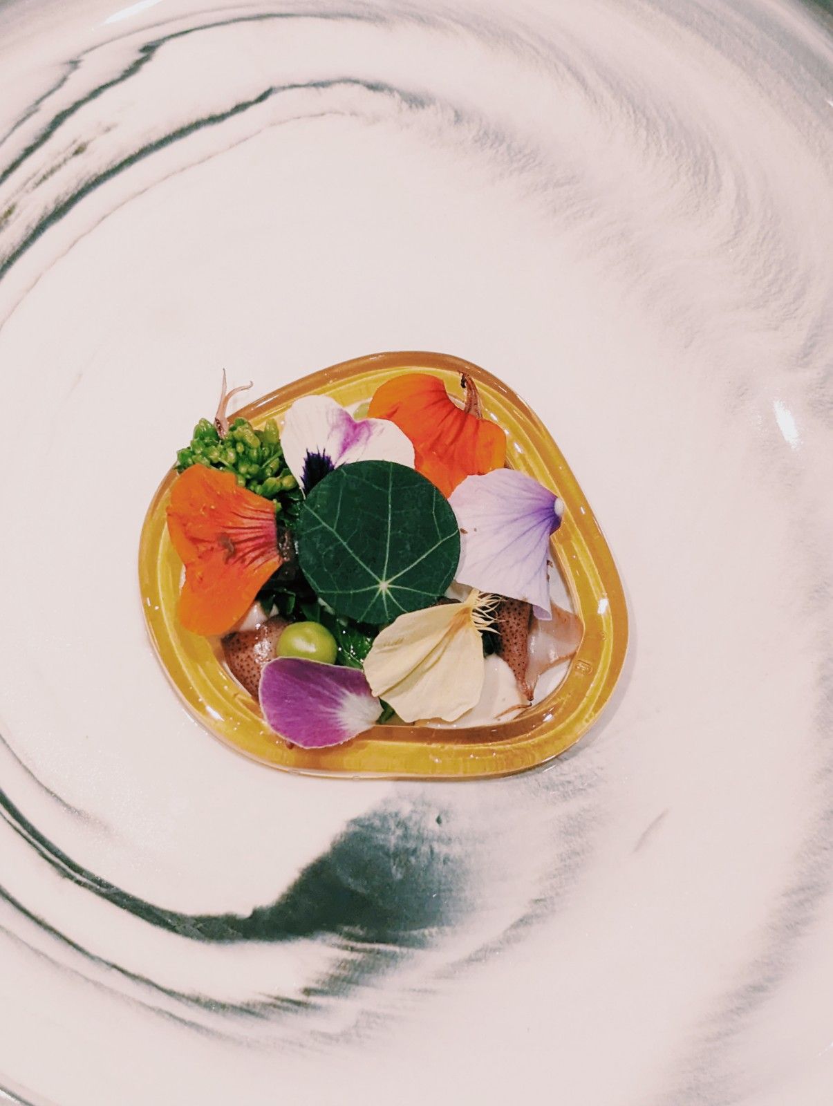 螢烏賊/油菜花/胡麻豆腐
