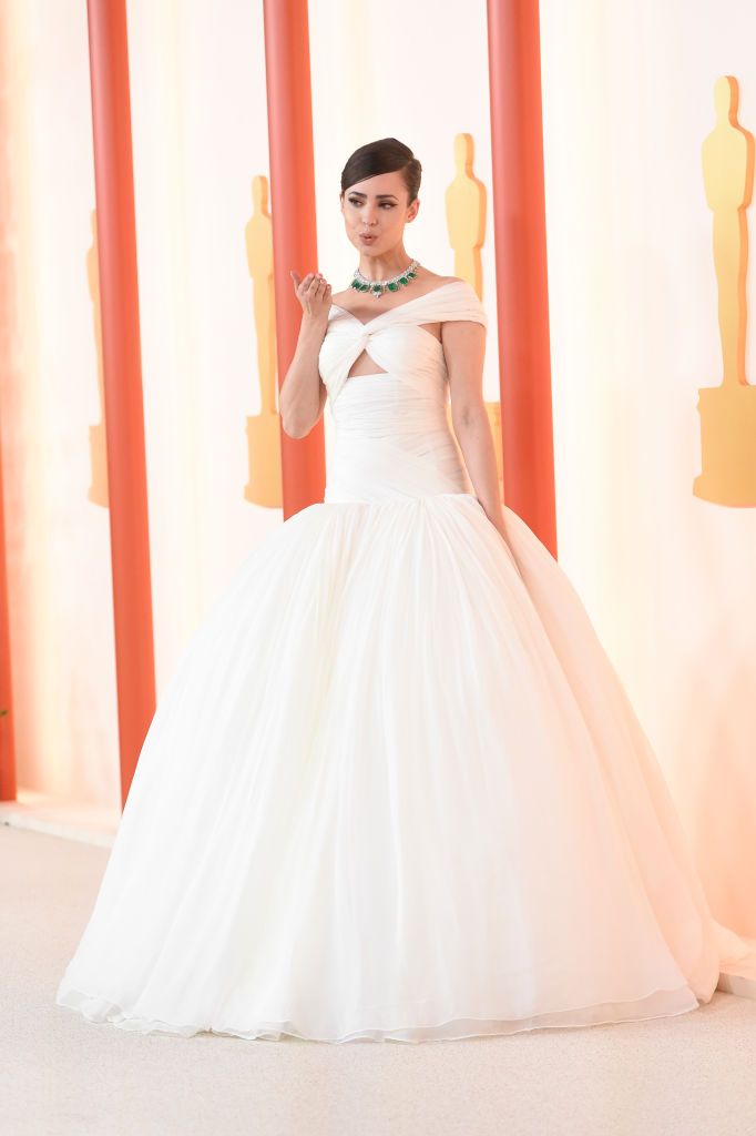 Sofia Carson at the 95th Annual Academy Awards held at Ovation Hollywood on March 12, 2023 in Los Angeles, California. (Photo by Gilbert Flores/Variety via Getty Images)