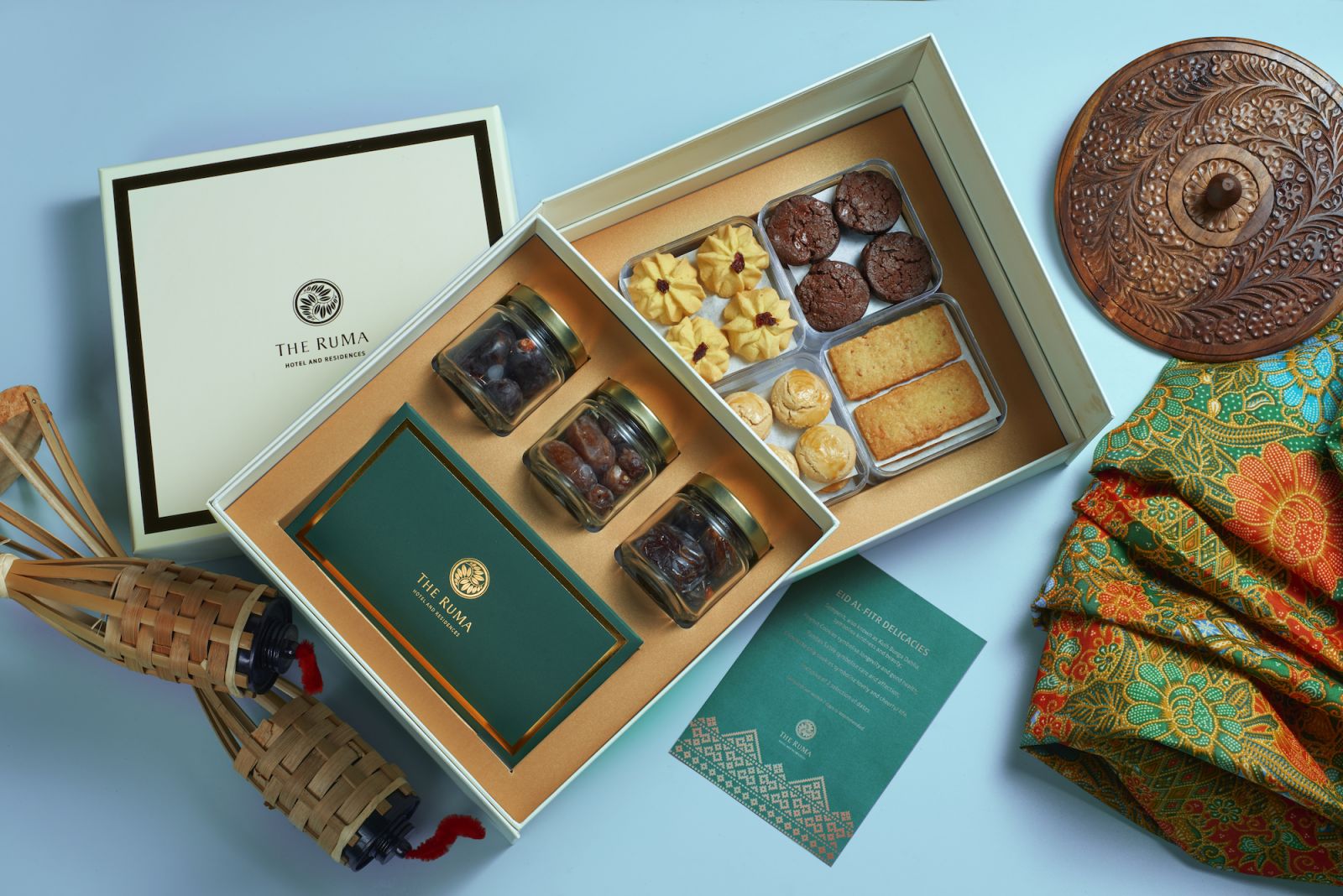 The Ruma Hotel's cookie box