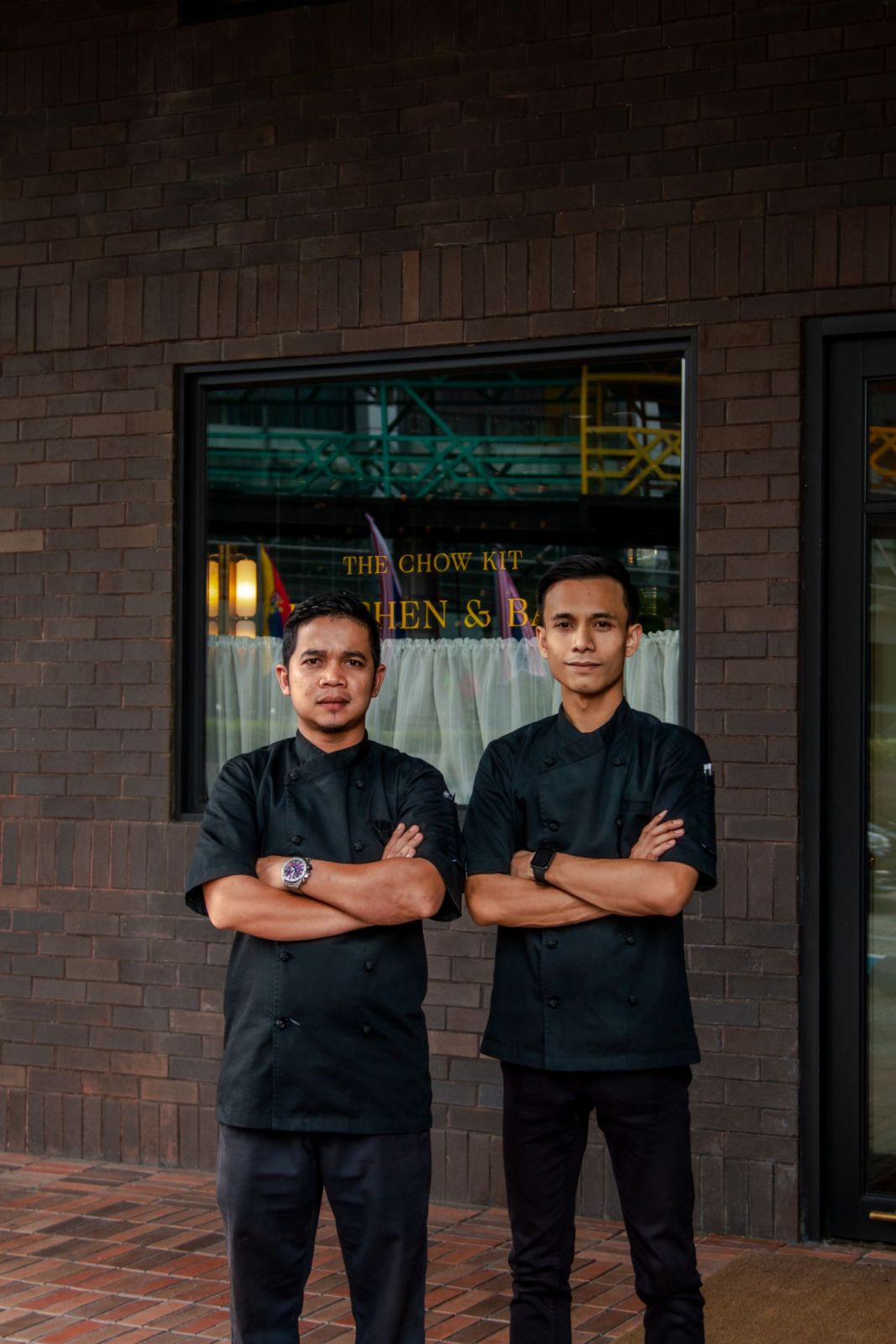 Shahrul Ainizan Mohd Yusof and Farhan Bohari are just two of the chefs in The Chow Kit Kitchen & Bars culinary team (Photo: The Chow Kit)