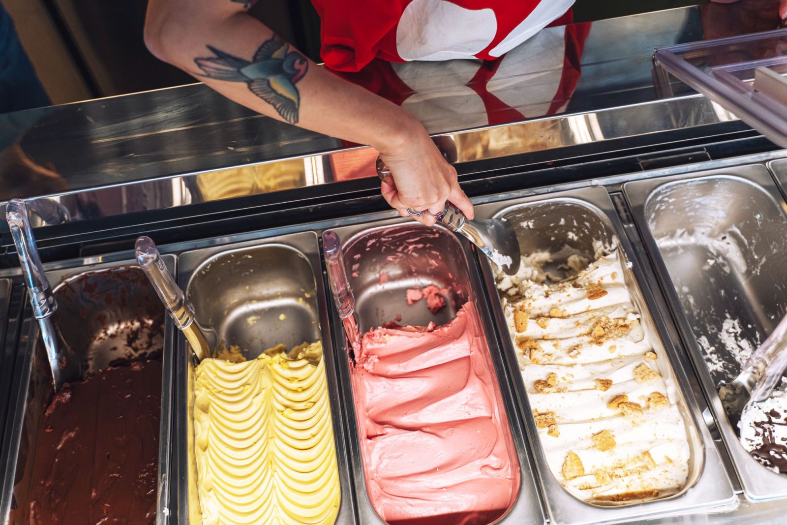 Paolo Paolo Gelato's flavours rotate weekly