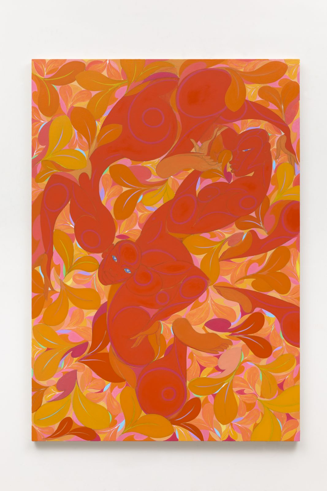 Adeniyi-Jones’s Double Dive Red (2023) (Photo: On White Wall Studio)