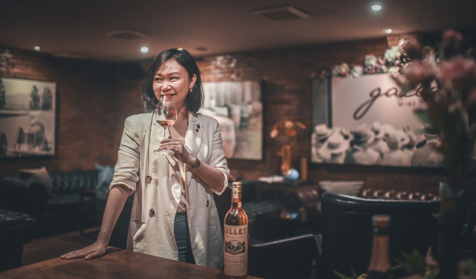 By the glass Mandy Chin, founder of Gallo Wine Bar Tatler Asia