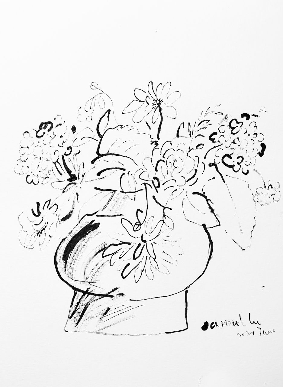 花束速寫