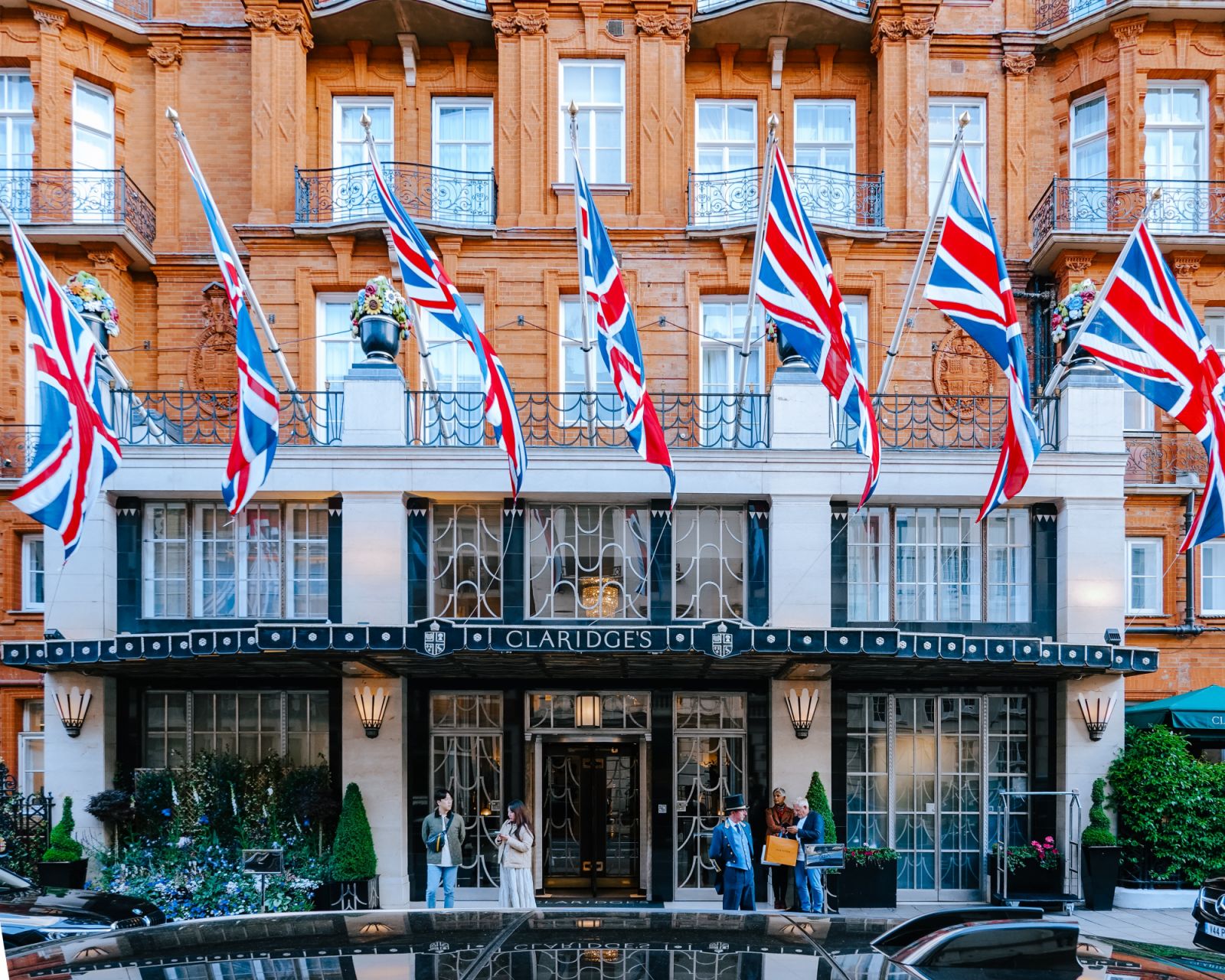 Claridge's hotel is one of Mayfair's landmarks (Photo: Benjamin Davies/ Unsplash)