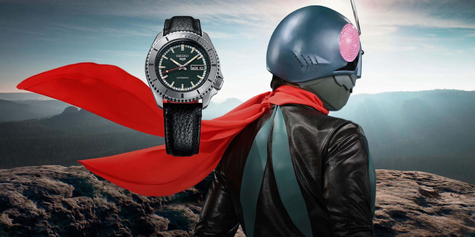 Masked Rider Limited Edition Seiko 5 Sports