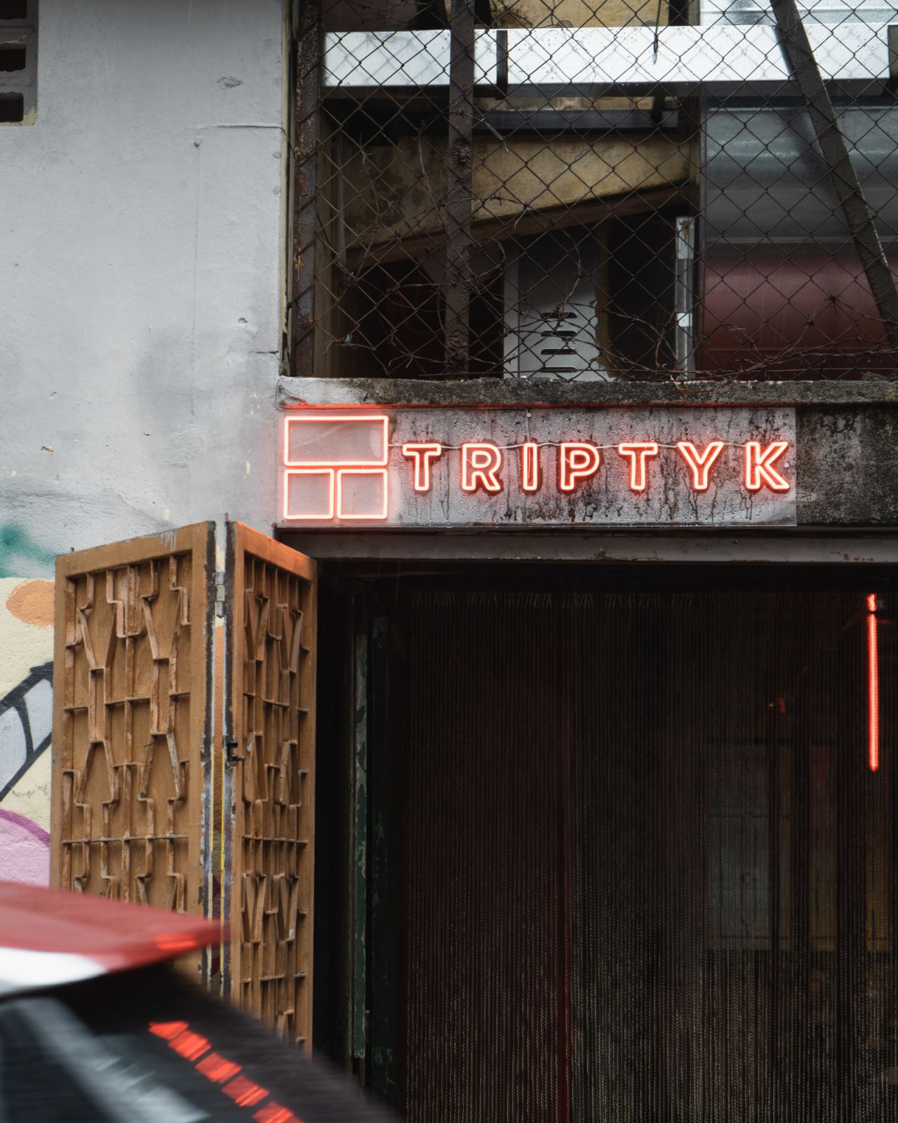 The exterior of Triptyk (Photo: Courtesy of Triptyk)