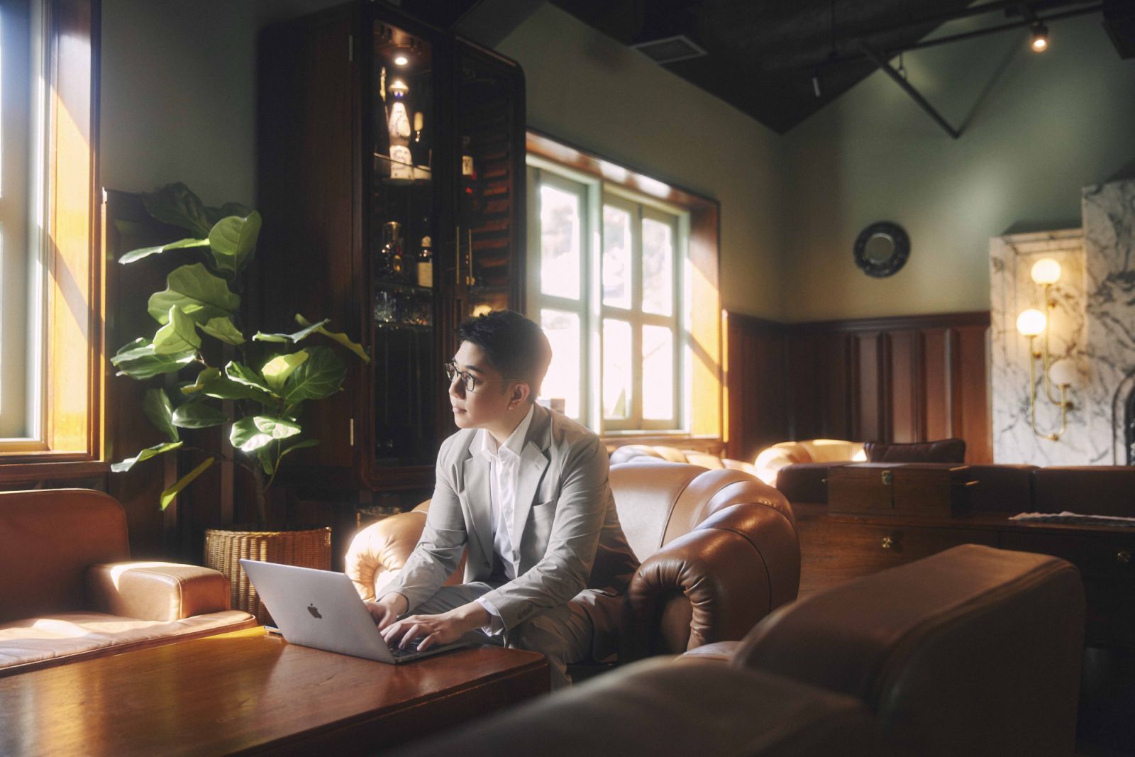 Social entrepreneur and DBS Private Bank client, Alvin Li at Mandala Club