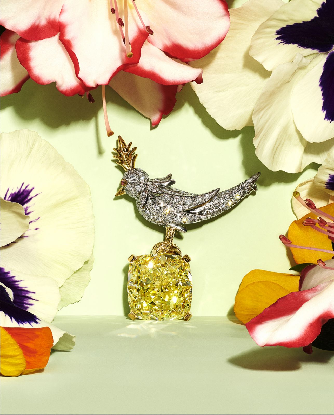 18Y PT CU 23.27 FIY MIN BOR（Photo by Tiffany & Co. 2023 高級珠寶展）